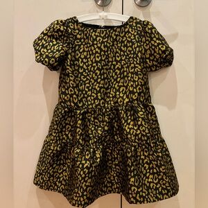 Crewcuts Lined Cheetah Print Dress